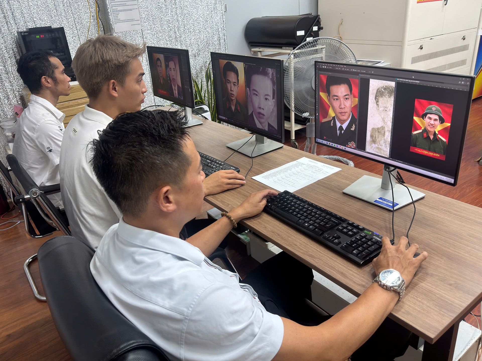 TP Hồ Chí Minh: Tiếp nhận phục dựng ảnh liệt sĩ miễn phí